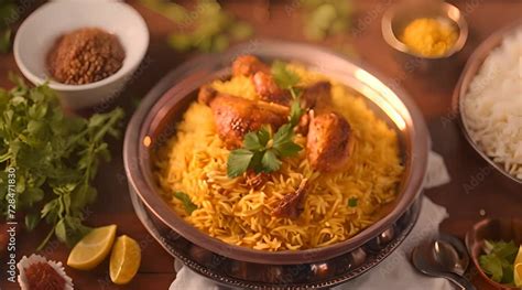  Mutton Biryani: Uma Sinfonia de Sabores Picantes e Aromas Exóticos que Transportam seu Paladar para as Ruas de Yashwantnagar!